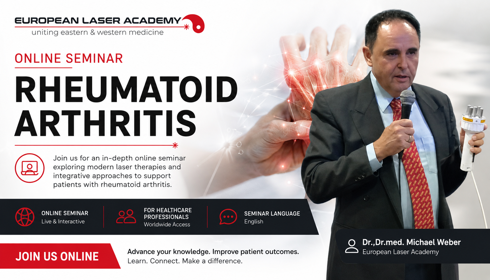 Rheumatoid Arthritis online webinar